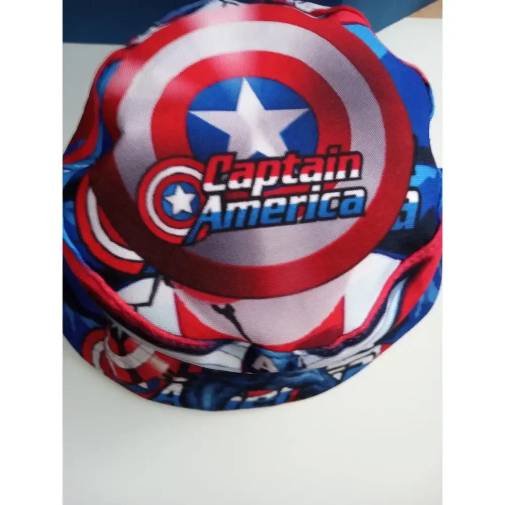 CAPTAIN AMERICA Toddler Sized Hat Beach Swim Lake 0603